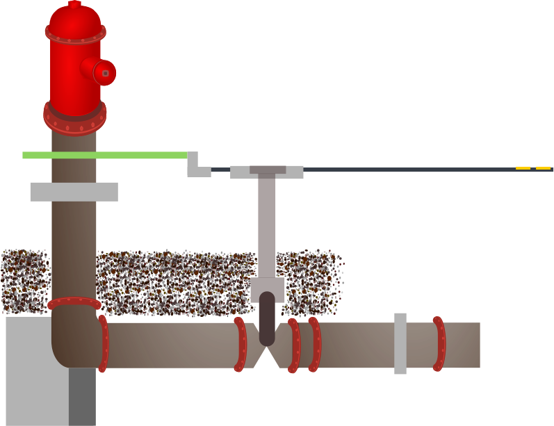 "fire hydrant pipes" by kryssio2 (https://openclipart.org/detail/175986/fire-hydrant-pipes)
