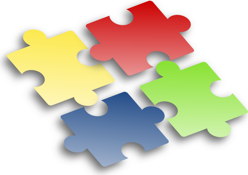 System matters: "Jigsaw puzzle 2" by ben (https://openclipart.org/detail/27677/jigsaw-puzzle-2)